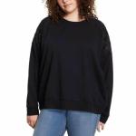 Gloria Vanderbilt Black Lace Pullover for Women