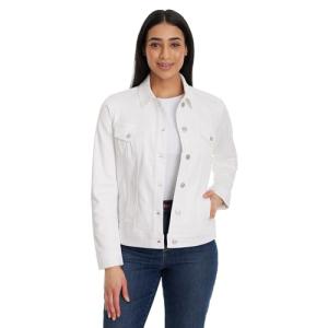 Gloria Vanderbilt Women's Vintage White Denim Jacket