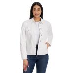 Gloria Vanderbilt Women's Vintage White Denim Jacket