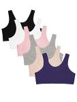 Fruit of the Loom Cotton Stretch Sports Bra