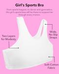 Fruit of the Loom Cotton Stretch Sports Bra