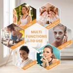 WantGor 6-Pack Non-Slip Metal Headbands for Sports