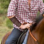 Medieval Leather Gauntlet Bracelets for Costumes