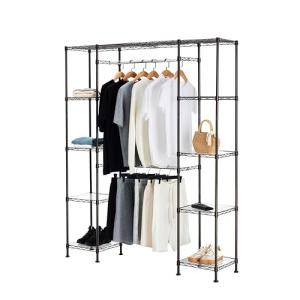 Amazon Basics Expandable Metal Closet Organizer Rack