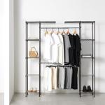 Amazon Basics Expandable Metal Closet Organizer Rack