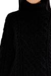 Forever 21 Women's Black Cable Knit Sweater