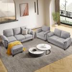 Chireca 4-Piece Modern L-Shaped Sectional Sofa Set