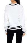 Forever 21 Women's Boston Striped Sweater Black/White