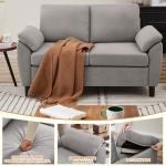 Chireca 4-Piece Modern L-Shaped Sectional Sofa Set