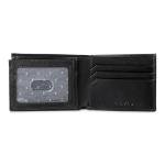 Levi's Men's Slimfold Wallet, Charcoal Black