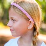 Frog Sac 4-Pack Sequin Headbands for Kids