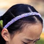 Frog Sac 4-Pack Sequin Headbands for Kids