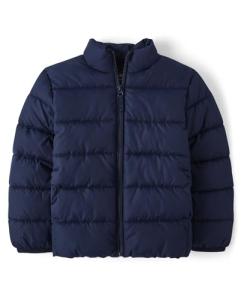 Boys' Water-Resistant Medium Weight Puffer Jacket