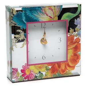 MACKENZIE-CHILDS Decorative Flower Market Desk Clock