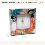MACKENZIE-CHILDS Decorative Flower Market Desk Clock