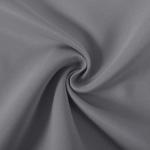 Grey Blackout Kitchen Valance Curtain, 52x18 inch