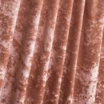 Girls Pink Crushed Velvet Curtains - 2 Panel Set