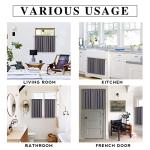 RYB HOME Gray Short Curtains - Set of 2