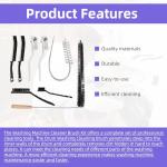 Washing Machine Cleaning Brush Kit - 9 Pcs