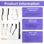 Washing Machine Cleaning Brush Kit - 9 Pcs