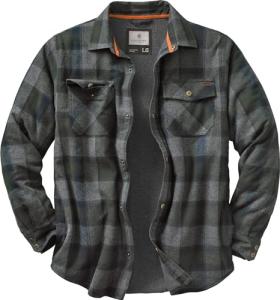 Whitetails Men's Insulated Flannel Shirt Jacket