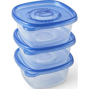 Glad 42 Ounce Tall Food Storage Containers - 3 Pack