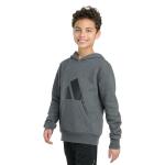 adidas Boys' Long Sleeve Fleece Pullover Hoodie