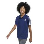 adidas Boys' Mesh Golf Polo - Dark Blue/White