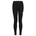 adidas Girls' Black Logo Fitted Leggings