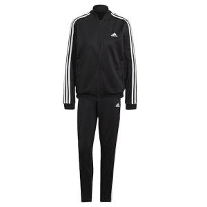 adidas Women's 3-Stripes Track Suit Black/White