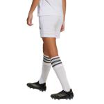 Adidas Girls Squadra Soccer Shorts - White/Black, Small