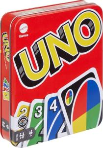 UNO Card Game Travel Tin for Family Fun