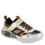 Skechers Boys' Light Storm 3 Shoes, Silver/Black