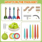 Dinosaur Rocket Launcher Toss Game for Kids