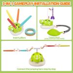 Dinosaur Rocket Launcher Toss Game for Kids