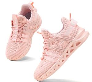 Kids Lightweight Non-Slip Tennis Sneakers - Pink