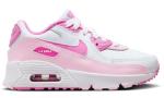 Nike Air Max 90 Kids' Shoes, White/Pink, Size 3