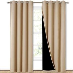 Blackout Curtains for Living Room - 2 Panels