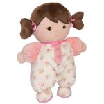 Olivia Plush Baby Doll with Rattle, Pink