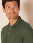Men's Regular-Fit Cotton Polo Shirt, Olive, XX-Large
