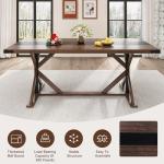 71-Inch Rectangular Dining Table for 6 People