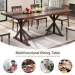71-Inch Rectangular Dining Table for 6 People