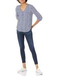 Women's Loose-Fit V-Neck Popover Shirt