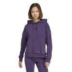 Adidas Women's Cozy Hoodie, Aurora Plum, Large
