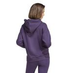 Adidas Women's Cozy Hoodie, Aurora Plum, Large