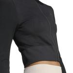 adidas Women's Black Knit Full-Zip Sweatshirt