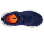 Skechers Kids Boys Navy Bounder Sneakers, Size 13