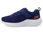 Skechers Kids Boys Navy Bounder Sneakers, Size 13
