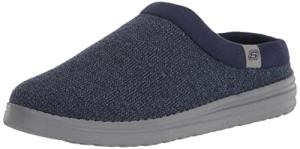 Skechers Kids Boys Melson - Cozy Cool Sneaker, Navy, 13.5, Little Kid