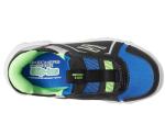 Skechers Kids Boys Hypno-Flash 2.0-Vexlux Sneaker, Black/Blue/Lime, 8, Toddler